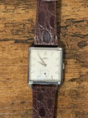 Girard-Perregaux Rectangular Manual Wind Watch Small Seconds